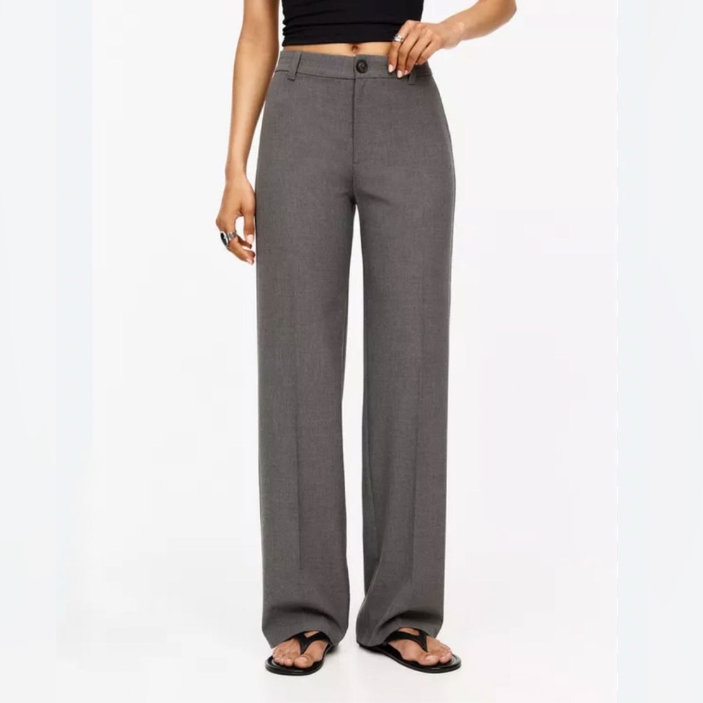 Pull & Bear Gray Women's Trousers